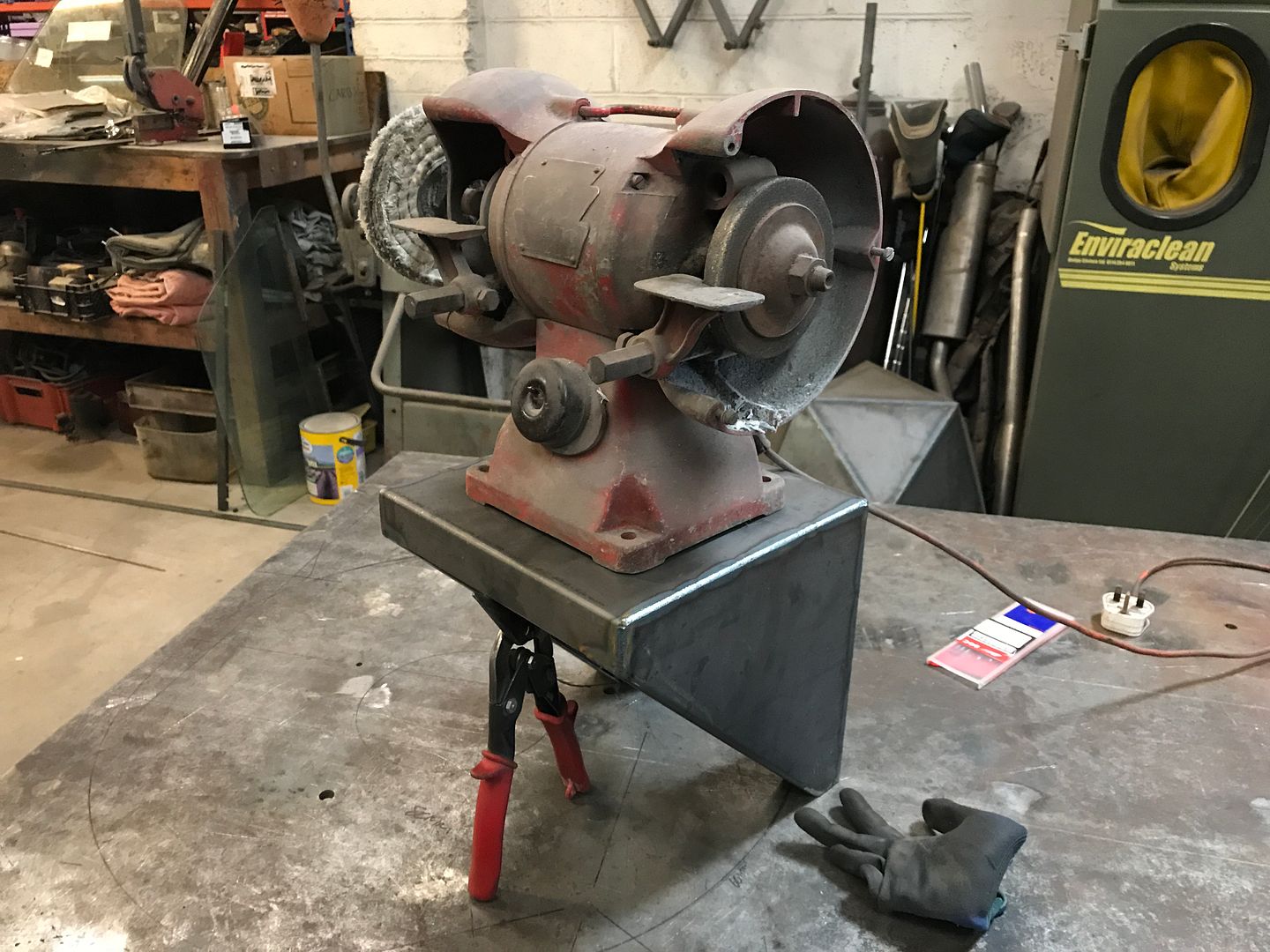 Bench Grinder Mount MIG Welding Forum